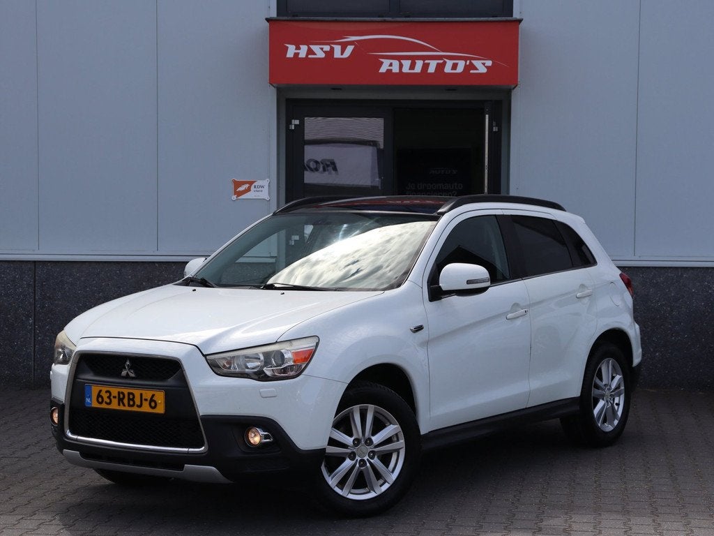 Mitsubishi ASX 1.6 Intense ClearTec navi panodak org NL, Auto's, Mitsubishi, Voorwielaandrijving, Euro 5, Gebruikt, 4 cilinders