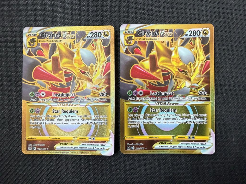 Giratina Vstar 212/196 Lost Origin Pokemon, Ophalen, Nieuw, Losse kaart