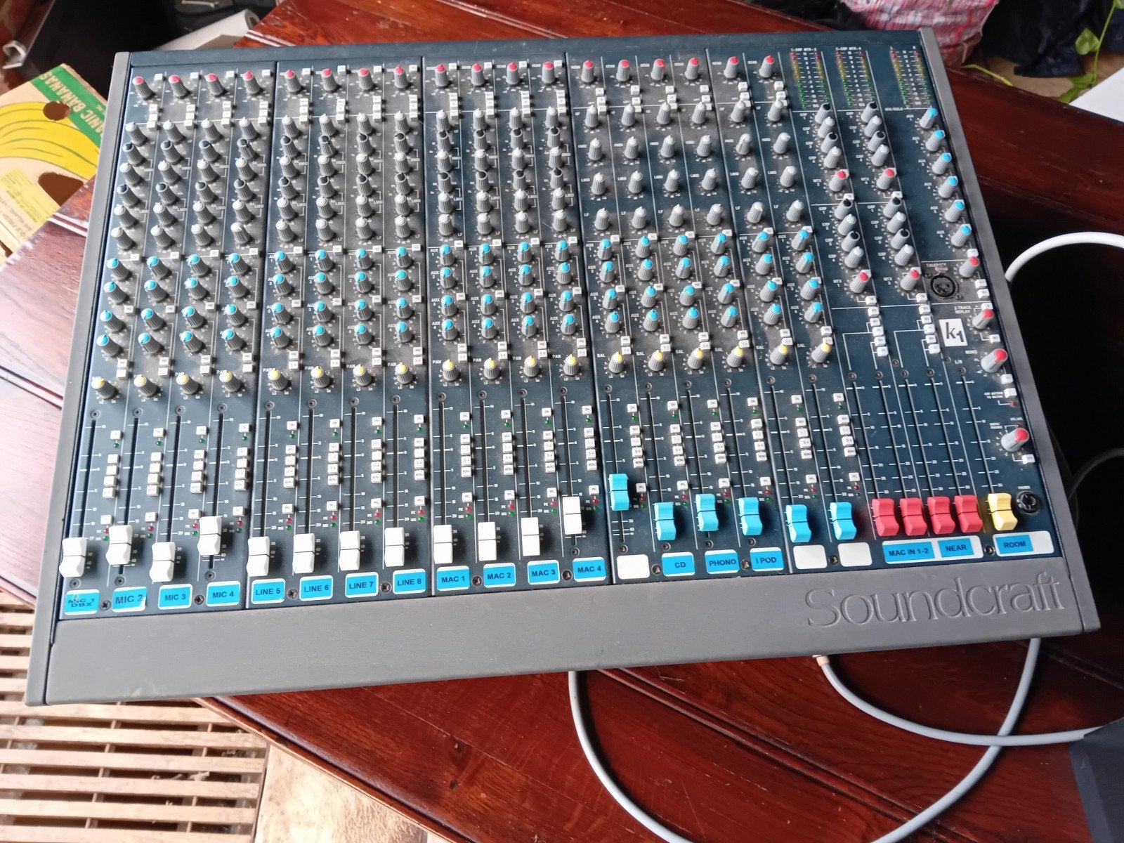 Soundcraft mengpaneel - Professionele audiomixer, Ophalen, Gebruikt, 20 kanalen of meer, Microfooningang