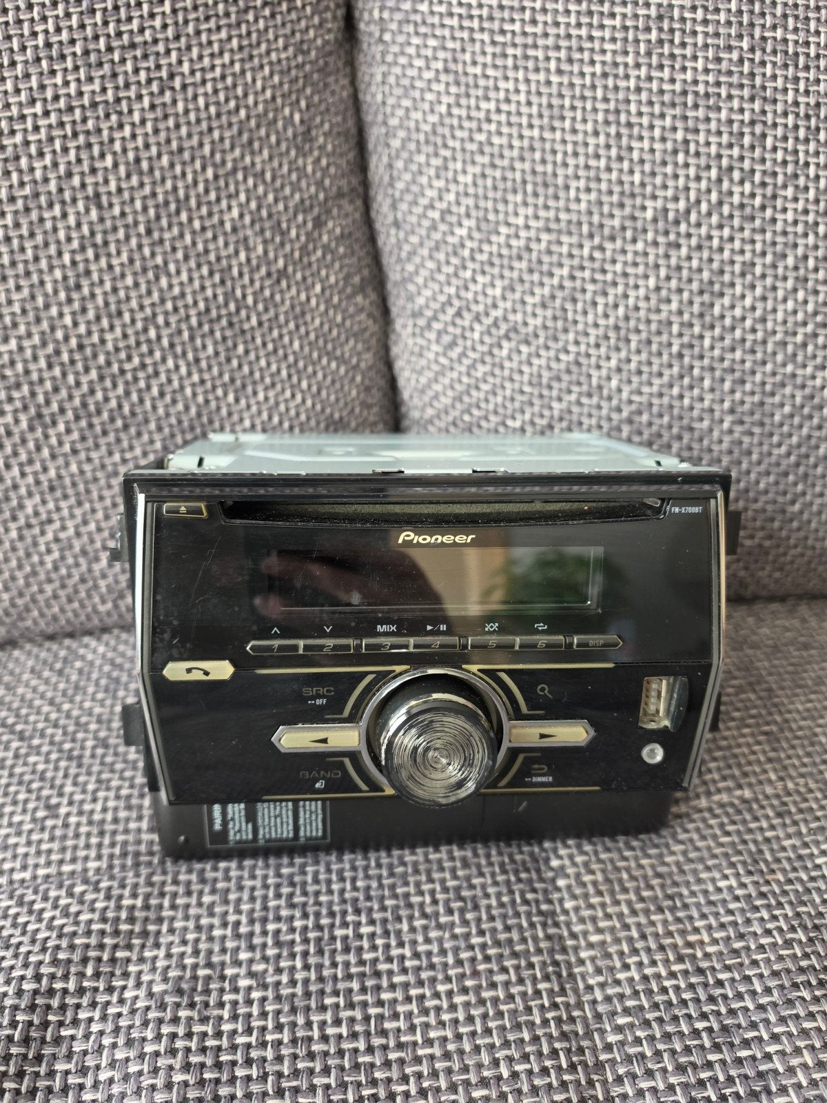Pioneer FH-X700BT Autoradio met Bluetooth, Ophalen of Verzenden, Gebruikt