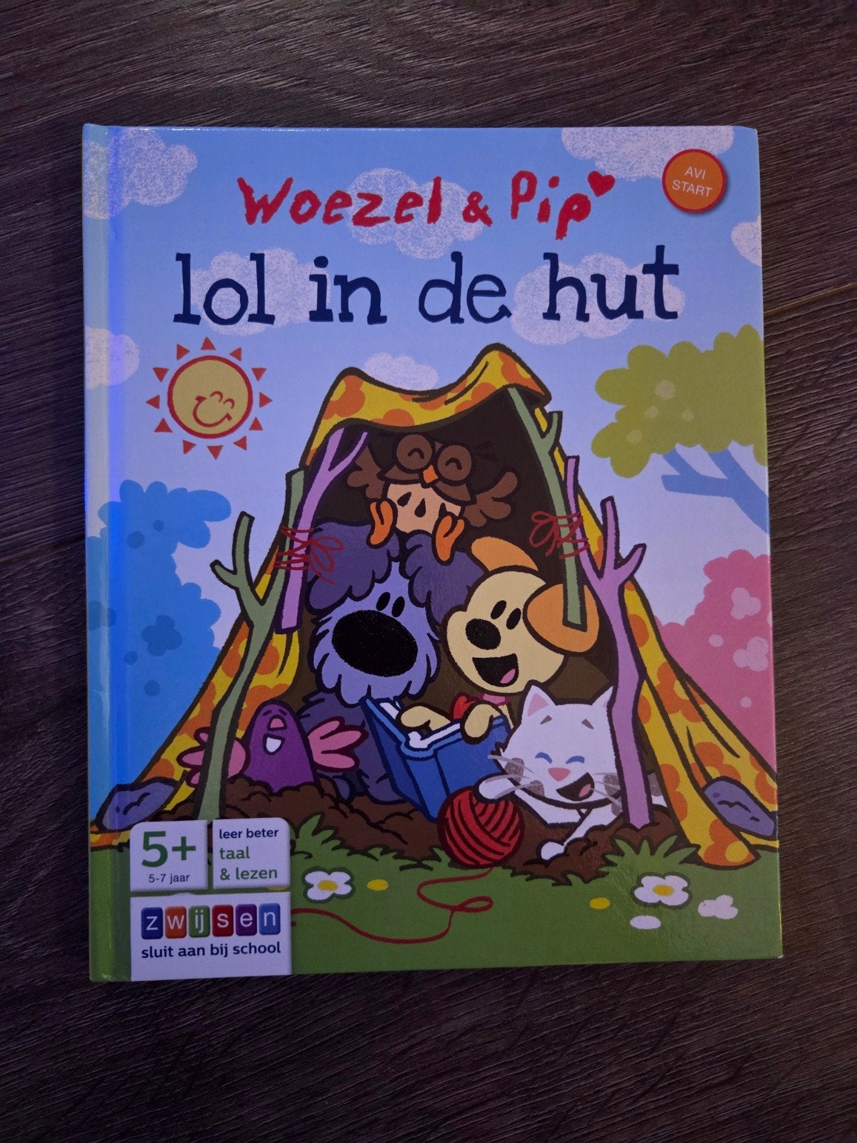 Woezel & Pip: Lol in de hut (AVI Start), Boeken, Ophalen of Verzenden