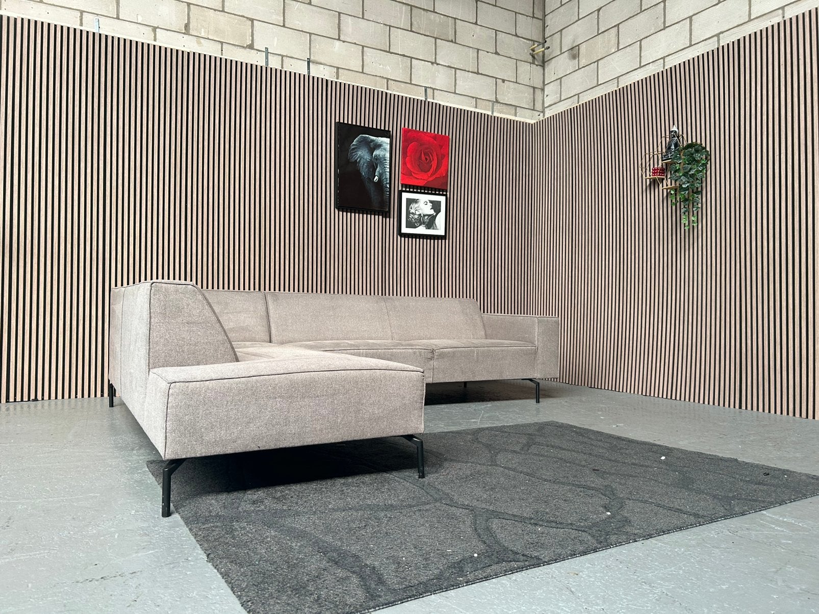 GRATIS LEVERING BYSIDDE NORTH 290X235 GEREINIGD, 250 tot 300 cm, Hoekbank, Zo goed als nieuw, Vierpersoons of meer