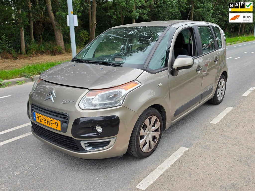Citroen C3 Picasso 1.4 VTi Aura / AIRCO / NAP, Auto's, Citroën, Voorwielaandrijving, Euro 5, Gebruikt, Beige