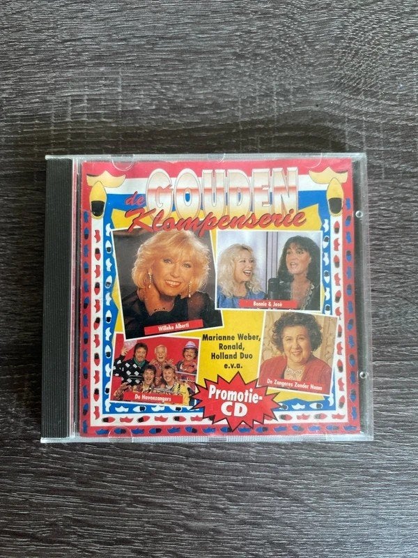 De Gouden Klompen Serie - Promotie-CD, Gebruikt, Verzamelalbum, Inclusief doosje, Schlager