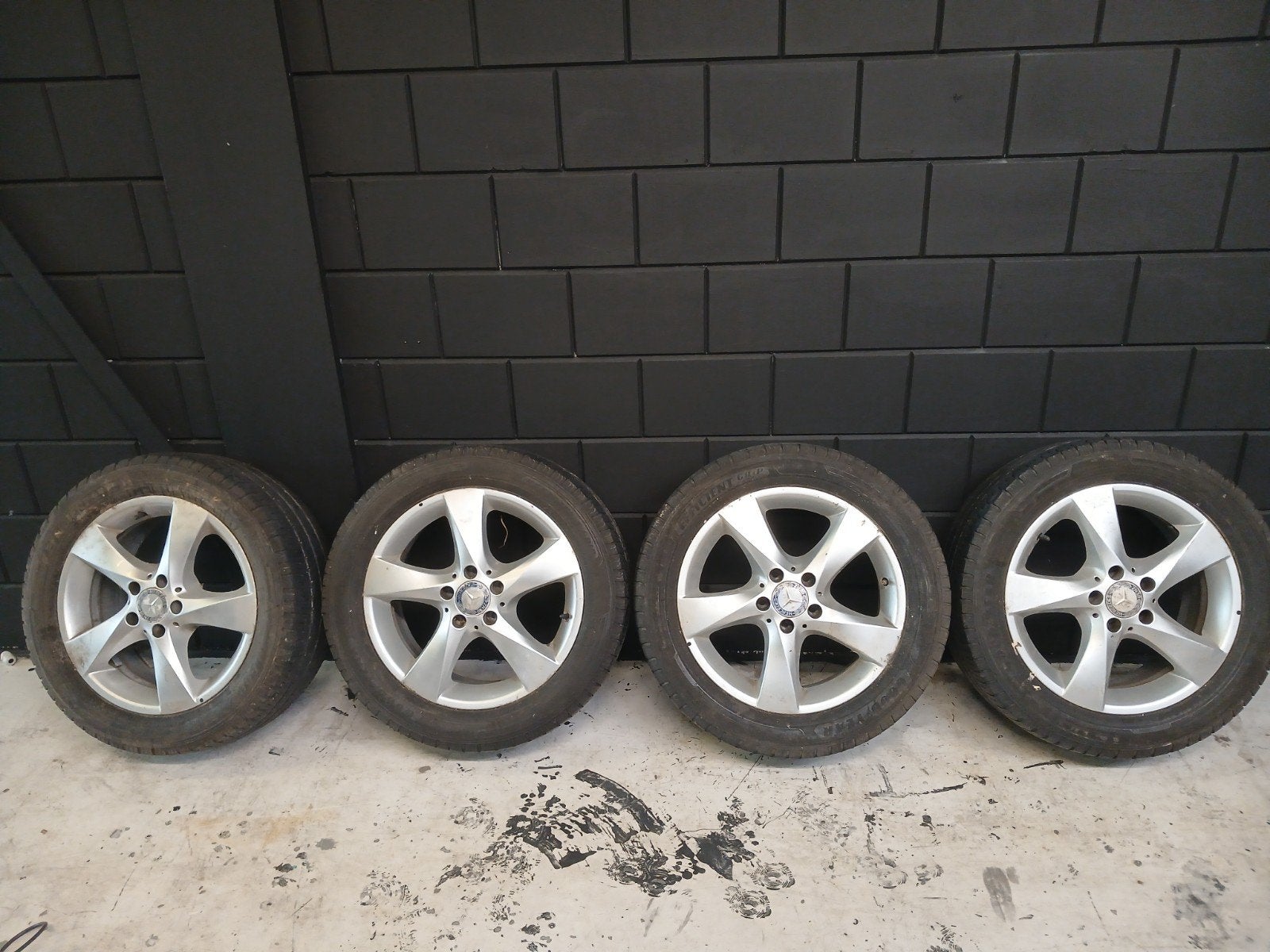 velgen Vito v klasse, Auto-onderdelen, 17 inch, Band(en), Personenwagen, Gebruikt