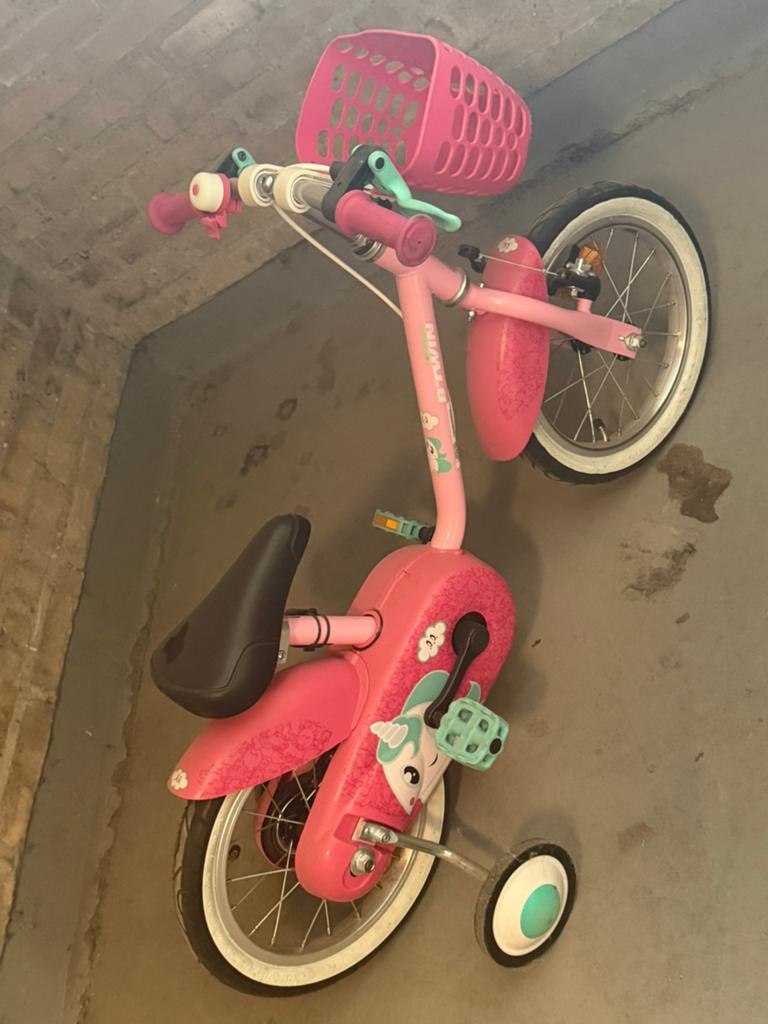 Roze fiets, Ophalen of Verzenden, Zo goed als nieuw, Minder dan 16 inch