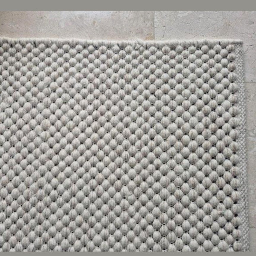 Handgemaakt vloerkleed 190 x 280 cm - Zo goed als nieuw!, Ophalen, 100 tot 150 cm, Modern, Scandinavisch, Zo goed als nieuw