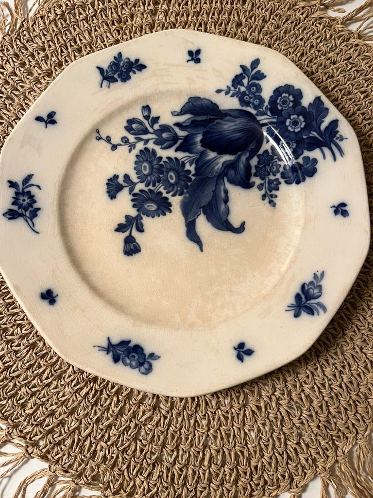 Brocante Villeroy & Boch bord ‘Haarlem’, Antiek en Kunst, Ophalen of Verzenden