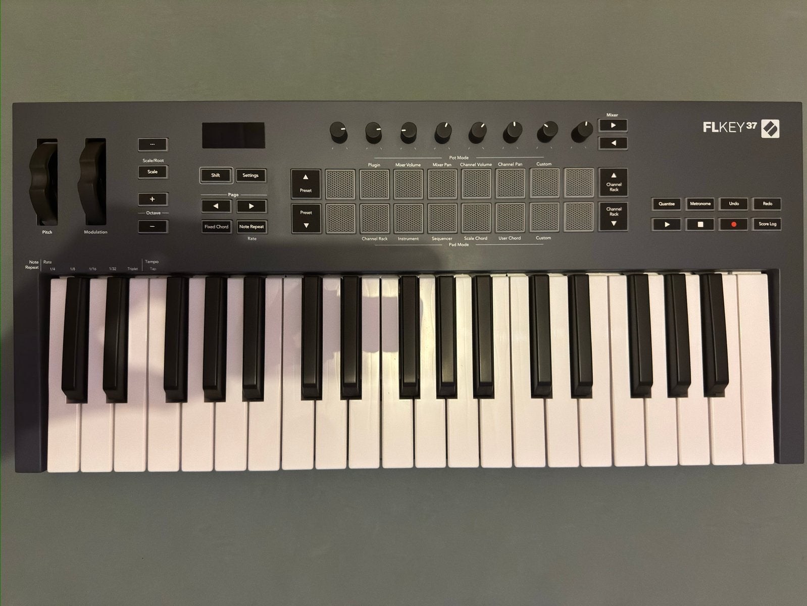 Novation FL Key 37, Ophalen, Gebruikt