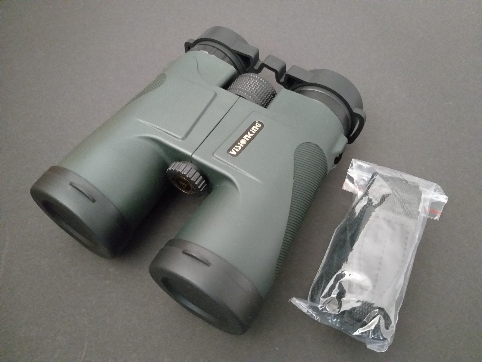 Visionking WD 10x42 HD/FMC/Fog-Waterproof/Leger Groen/NIEUW, Dakkant (recht), Nieuw, Ophalen of Verzenden, 8 tot 12x