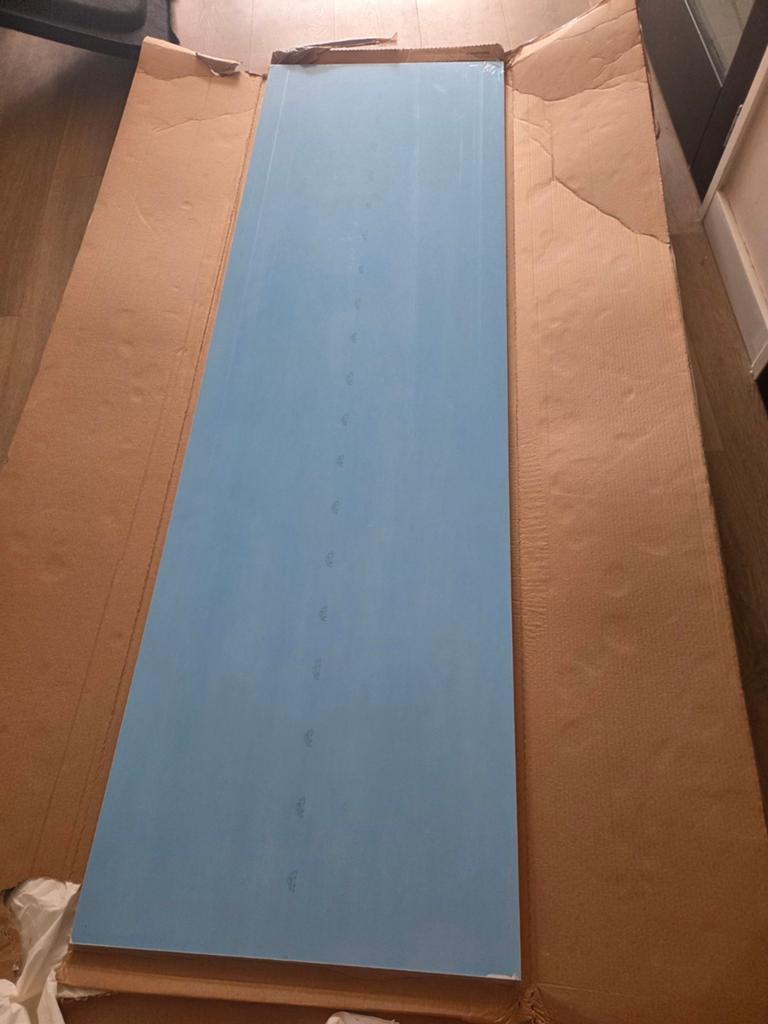 IKEA Abstrakt zijpaneel / passtuk. Hoogglans wit, Ophalen, Nieuw, 50 tot 100 cm, Minder dan 25 cm