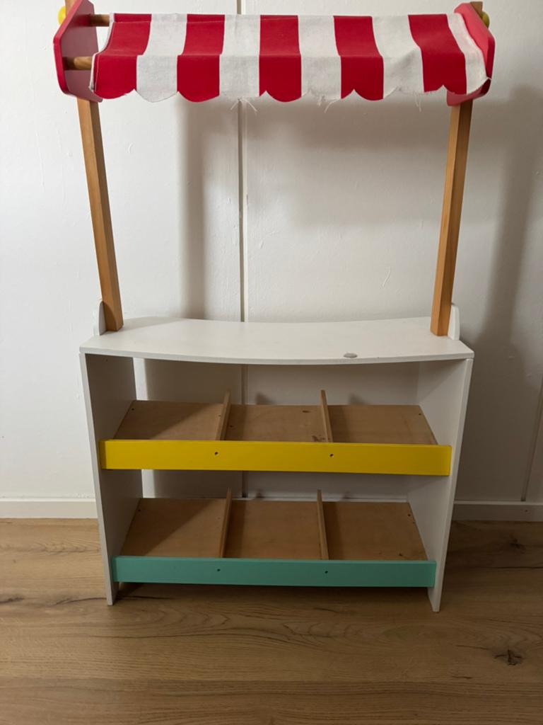 Speelgoed winkel hout, Ophalen, Gebruikt, Meubelstuk of Keukentje