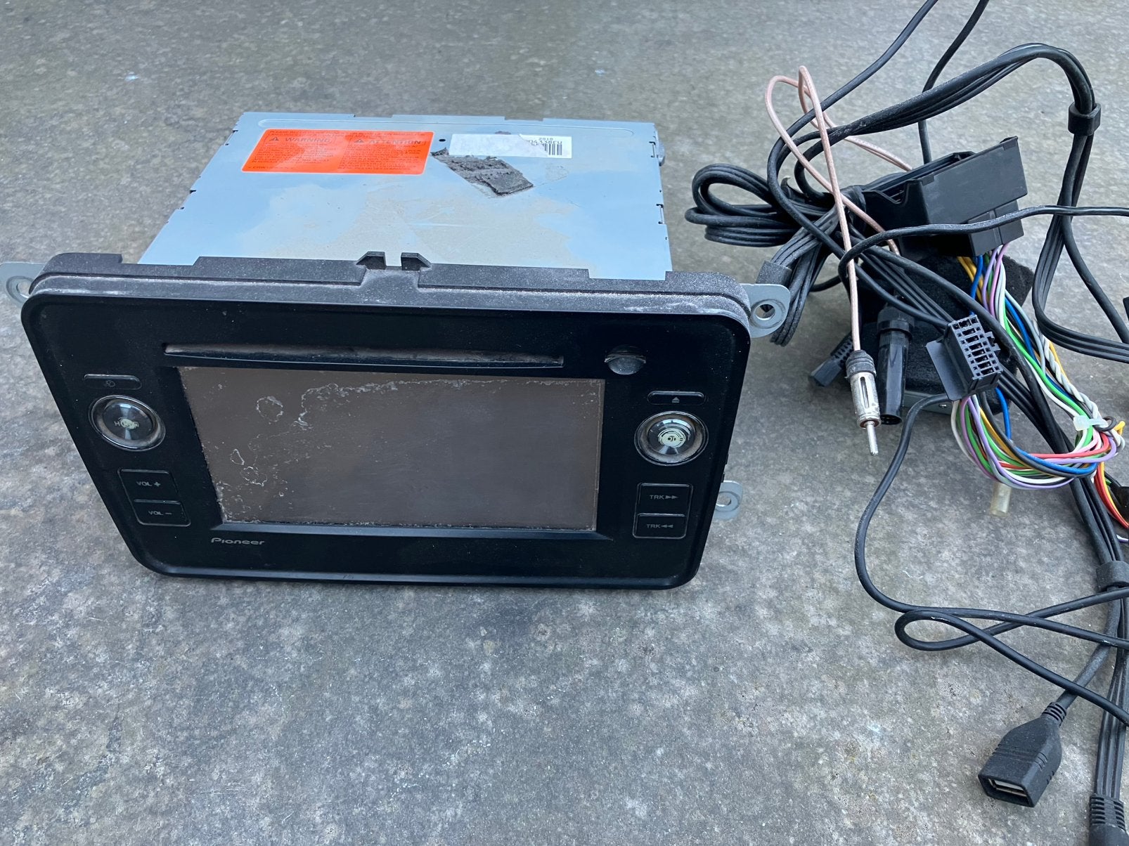 Pioneer radio Volkswagen AVIC-F9210BT, Ophalen of Verzenden, Gebruikt