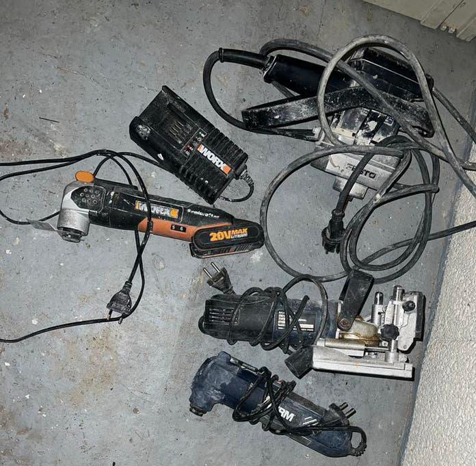 Diverse elektrische gereedschap multitool, mixer Worx, festo, Ophalen of Verzenden, Gebruikt