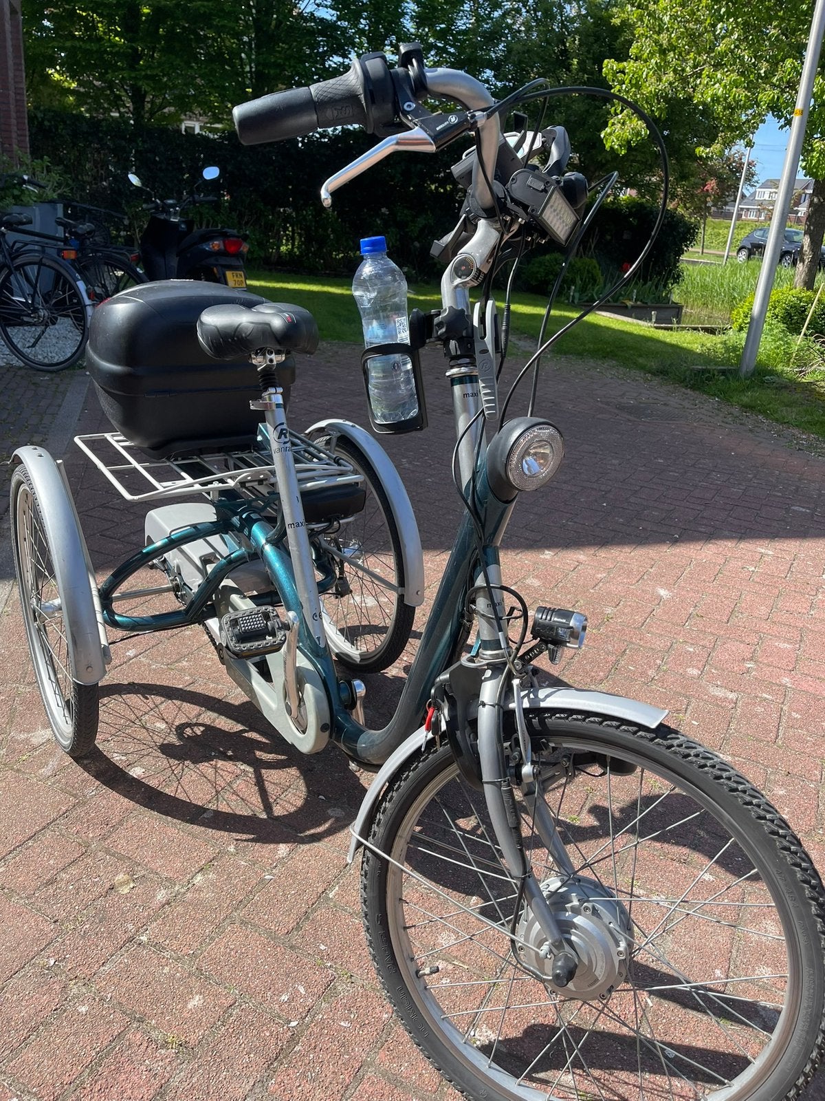 Electrische driewielfiets Van Raam maxi2, Ophalen of Verzenden, Gebruikt, Schijfrem