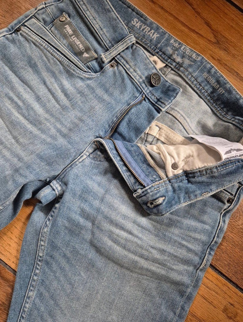 Pme legend Skyrak spijkerbroek broek jeans 29/32, ., W32 (confectie 46) of kleiner, Zo goed als nieuw, .