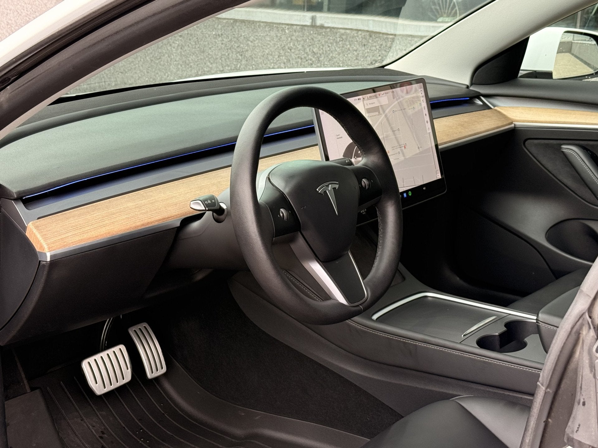 Tesla Model 3 Long Range AWD Dual Motor 75 kWh | ACC | Panor, Auto's, Automaat, Gebruikt, Zwart, Wit