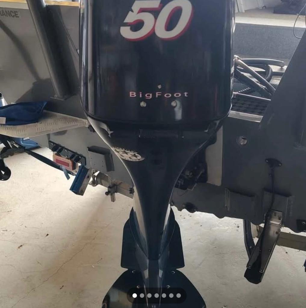 Mercury 50 pk 4 takt viertakt voor onderdelen power trim, Ophalen of Verzenden, Gebruikt, Motor en Techniek, Motorboot