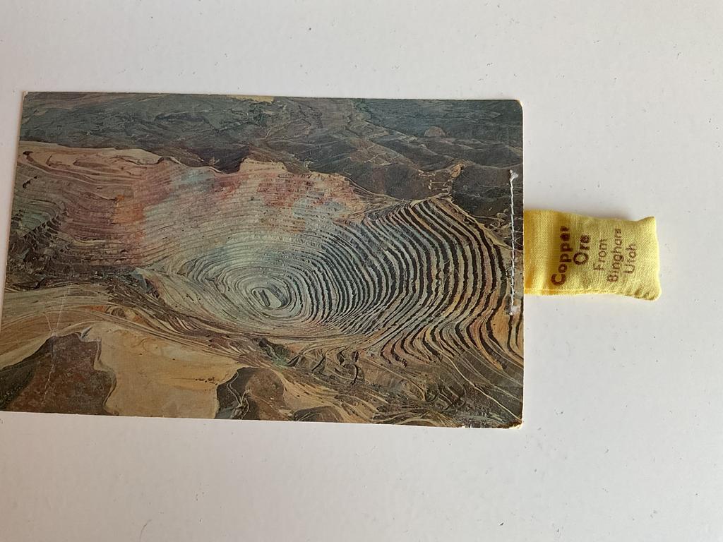 Bijzondere kaart van Amerika, Utah., Ophalen of Verzenden, 1960 tot 1980, Ongelopen, Buiten Europa
