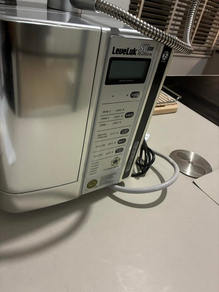 Leveluk SD501 Platinum Kangen Water machine - Zeer goede sta, Ophalen, Gebruikt