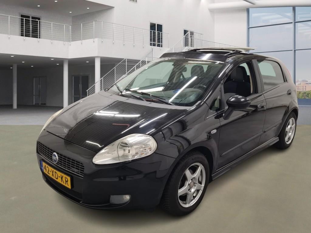 Fiat Grande Punto 1.4-16V Emotion LPG 5drs ( APK KEURING BIJ, Auto's, Stof, 4 cilinders, 400 kg, Grande Punto