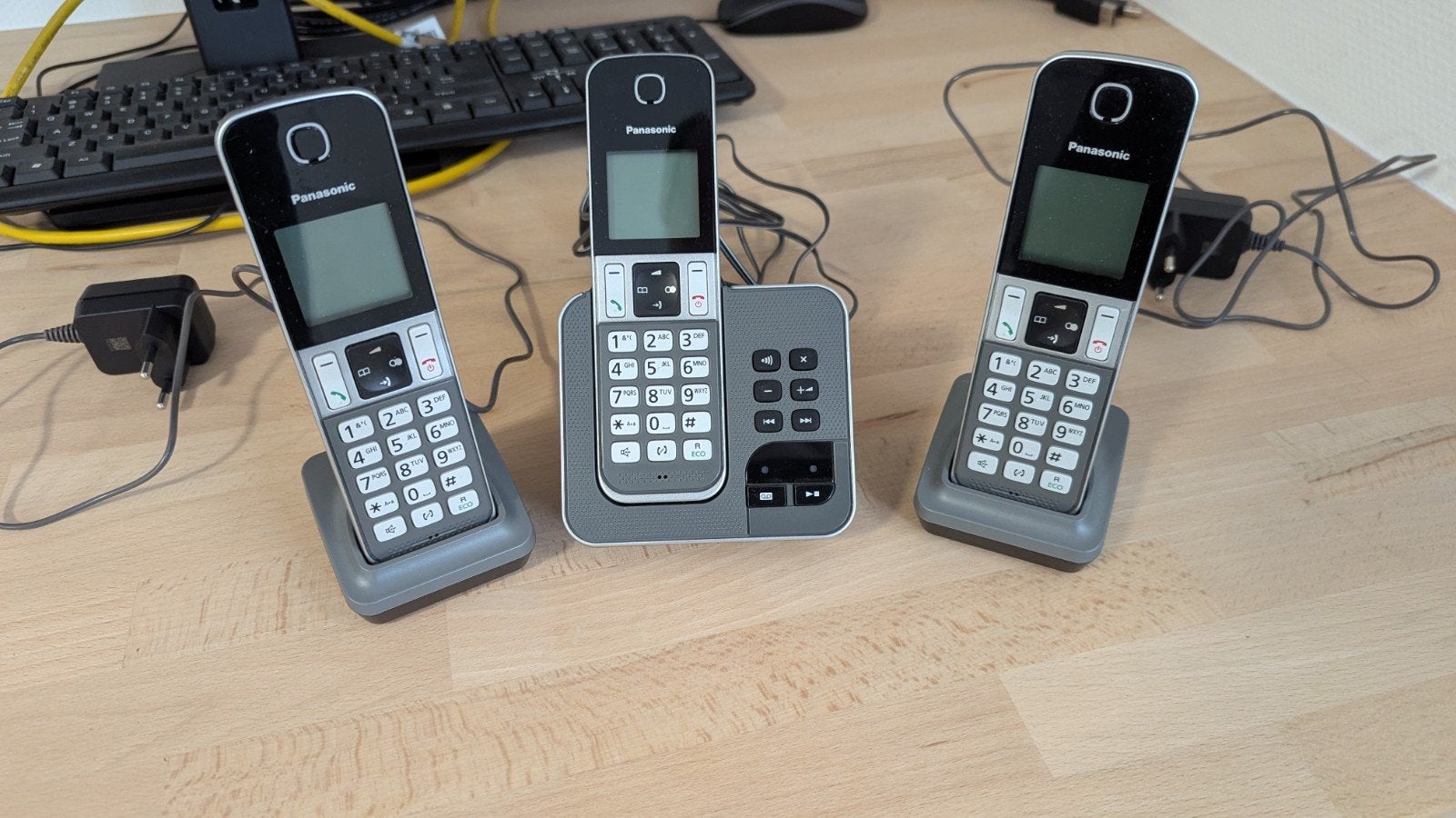 Panasonic KX-TGD320NL Trio Set Draadloze Telefoons, Ophalen of Verzenden, Zo goed als nieuw, 3 handsets