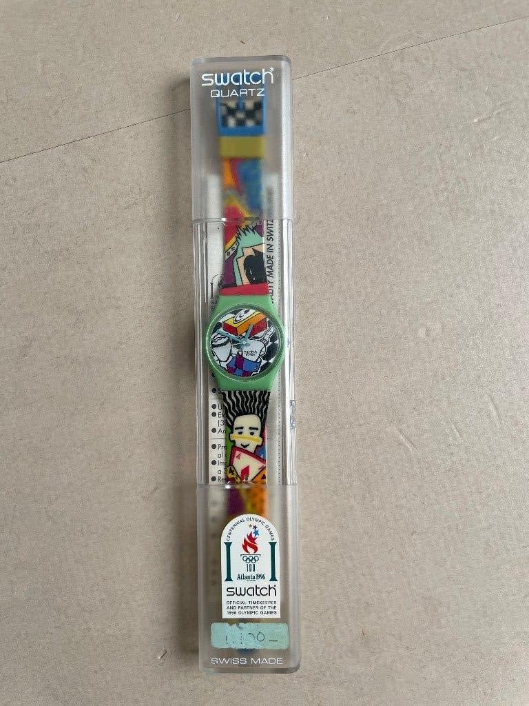 Zeldzame Swatch GG134 Rapp-er – Nette Staat met Inlay, Verzamelen, Ophalen of Verzenden, Zo goed als nieuw