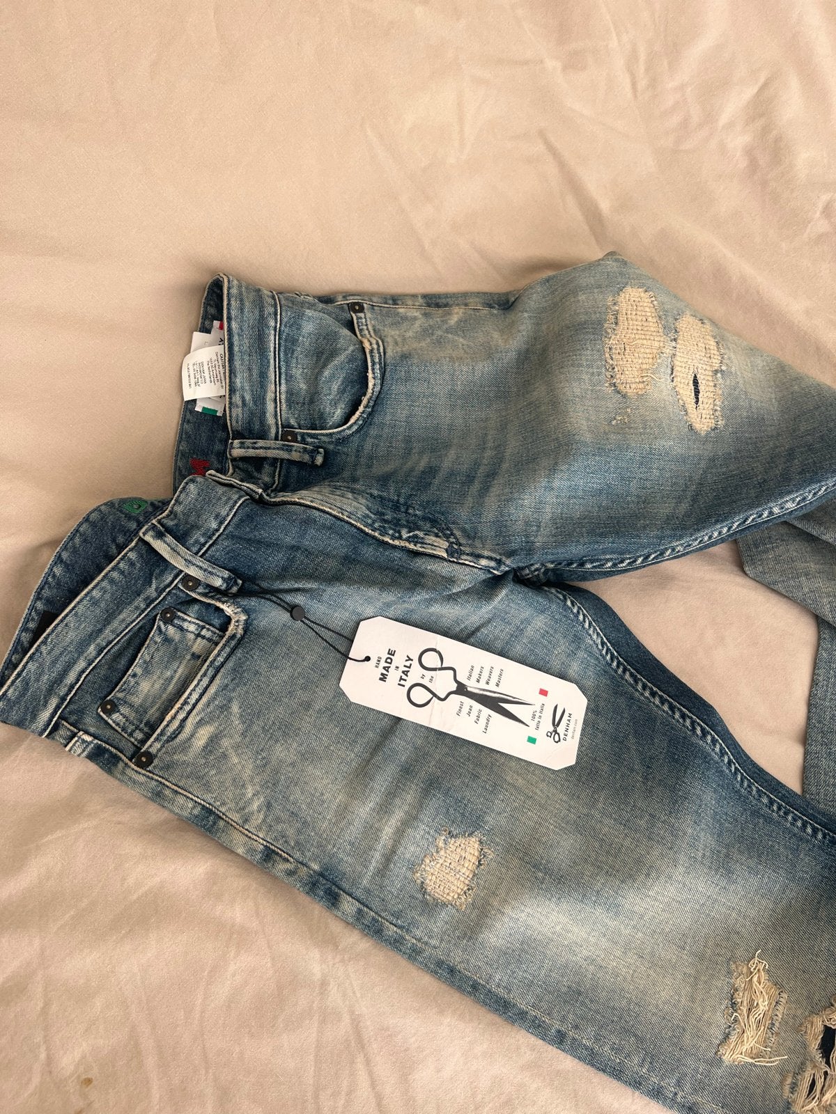 Denham Ridge Jeans - Mid Blue/Length 32, Maat W31, Kleding | Heren, Spijkerbroeken en Jeans, Verzenden, Nieuw, Blauw, W32 (confectie 46) of kleiner
