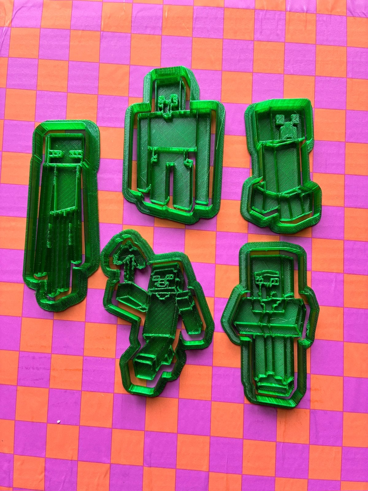 Minecraft koekjes vormen, Ophalen of Verzenden, Nieuw