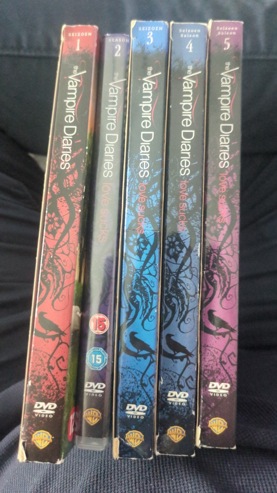 The Vampire Diaries DVD Boxsets Seizoen 1-5, Vanaf 16 jaar, Ophalen of Verzenden, Seizoen 3, Gebruikt