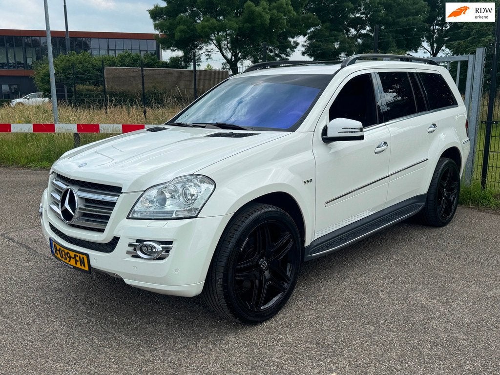 Mercedes-Benz GL-klasse GL 500 V8 7-Pers Panodak LPG-G3 Luch, Auto's, Automaat, 5461 cc, 8 cilinders, Wit
