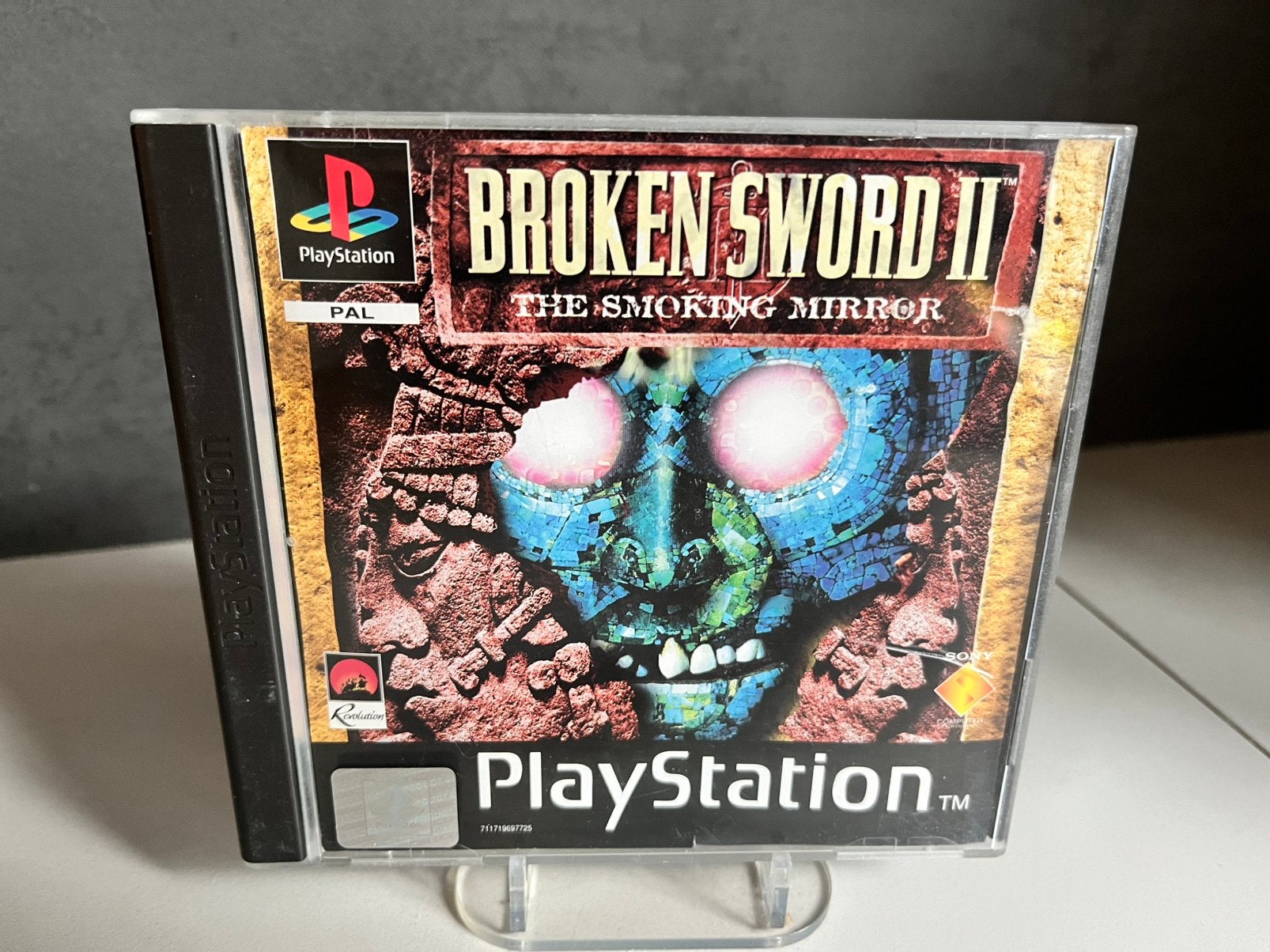 Broken Sword II: The Smoking Mirror PS1 - Zeer Nette Staat, Avontuur en Actie, S, 1 speler, P