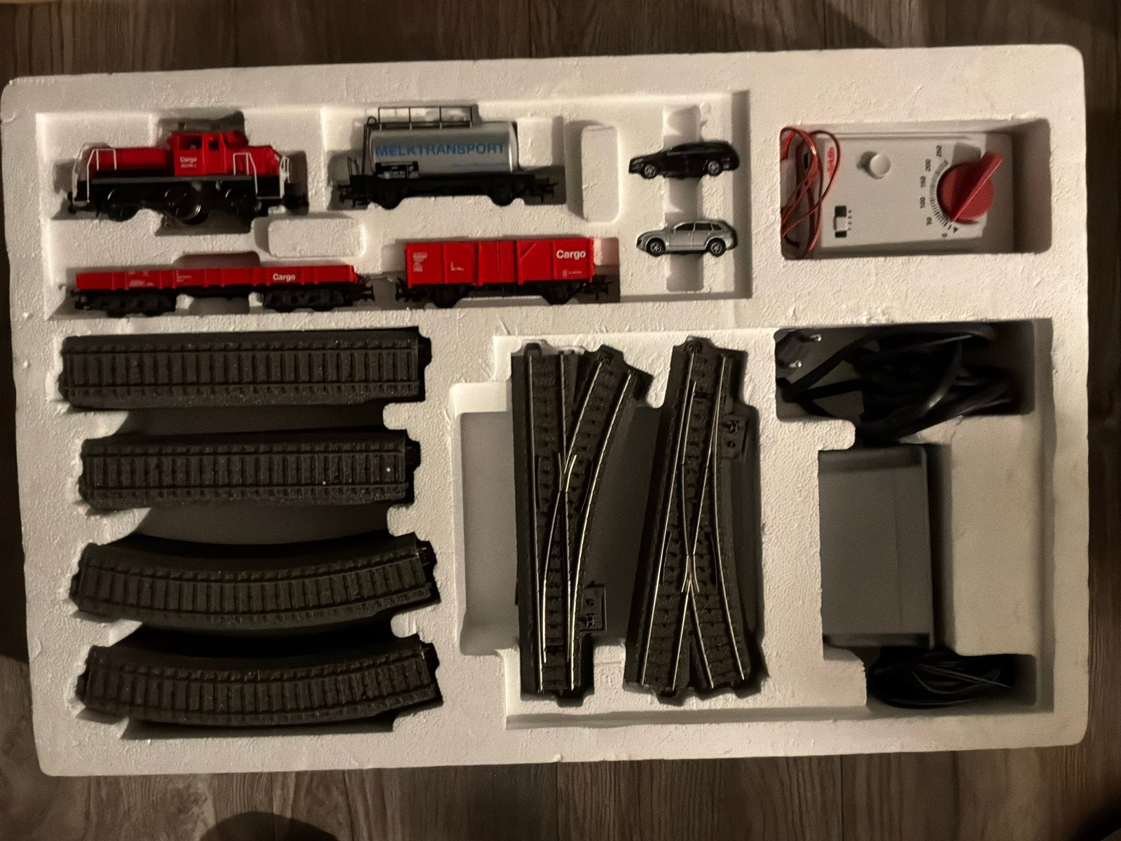 Märklin C-rail inclusief starterset 29235, Ophalen, Wisselstroom, Treinset, Zo goed als nieuw