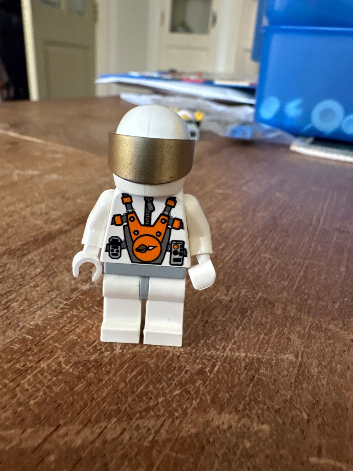 LEGO Mars Mission Astronaut Minifiguur (2008), Ophalen of Verzenden, Gebruikt