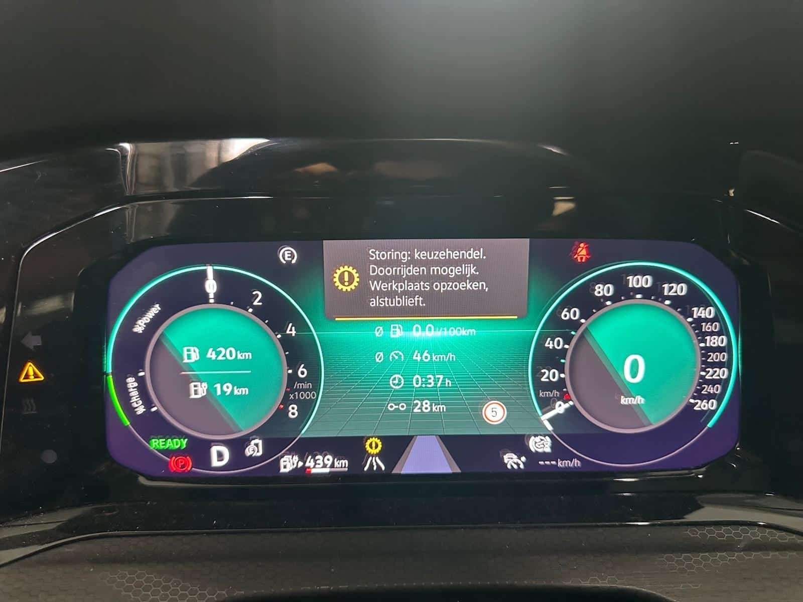 Keuzehendel Storing Reparatie – Foutcode P27F5 / P27F500p, Ophalen, Gebruikt, Audi