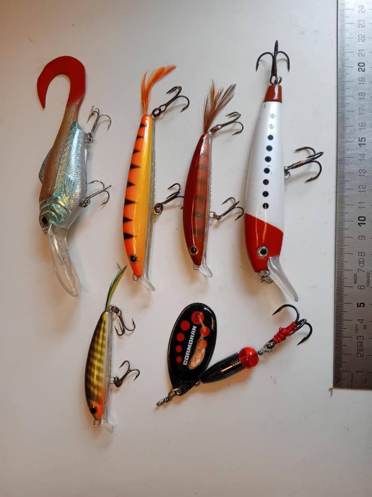 Setje Cormoran. Kunstaas, Watersport en Boten, Ophalen of Verzenden, Zo goed als nieuw, Overige typen