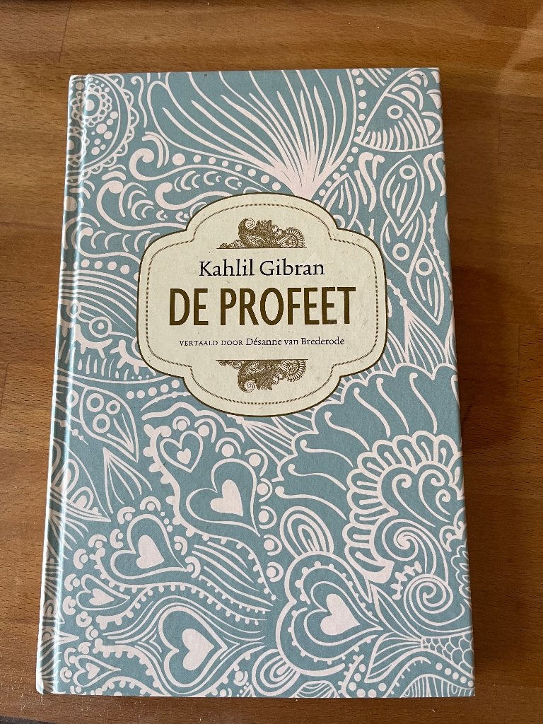 De Profeet - Kahlil Gibran (Prachtige uitgave), Spiritualiteit algemeen, Kahlil Gibran, Overige typen, Nieuw