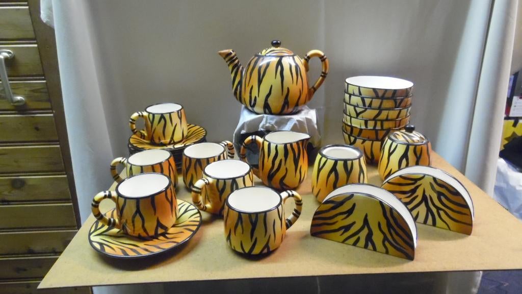 servies compleet, Ophalen of Verzenden, Zo goed als nieuw, Overige stijlen, Aardewerk