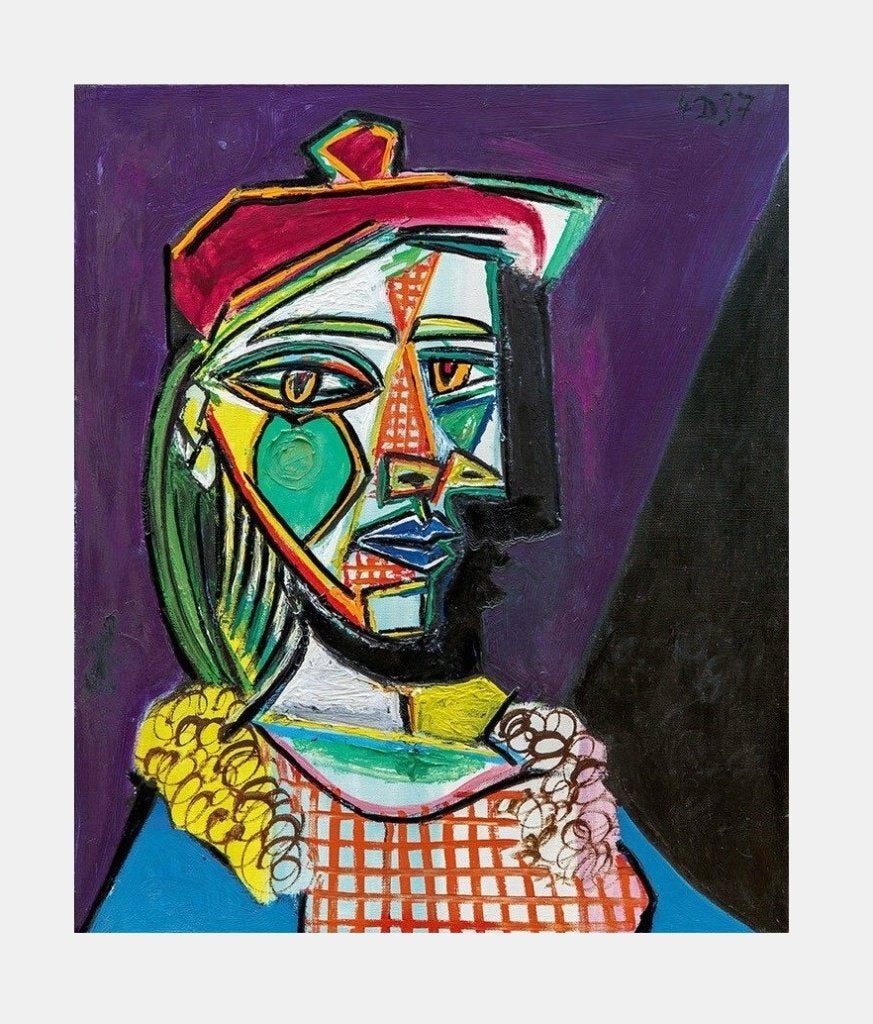 Pablo Picasso - Femme au Beret - Litho, Antiek en Kunst, Kunst | Litho's en Zeefdrukken, Verzenden