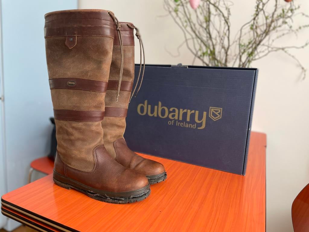 Dubarry Galway laarzen maat 42 regular fit, Kleding | Dames, Schoenen, Hoge laarzen, Bruin, Ophalen of Verzenden, Gedragen