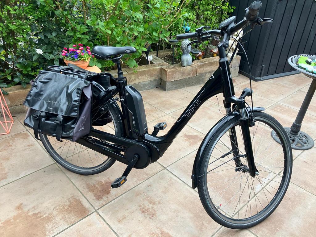 Batavus Tria E-Go N7 400Wh, Fietsen en Brommers, Elektrische fietsen, 51 tot 55 cm, Ophalen, Zo goed als nieuw, Batavus