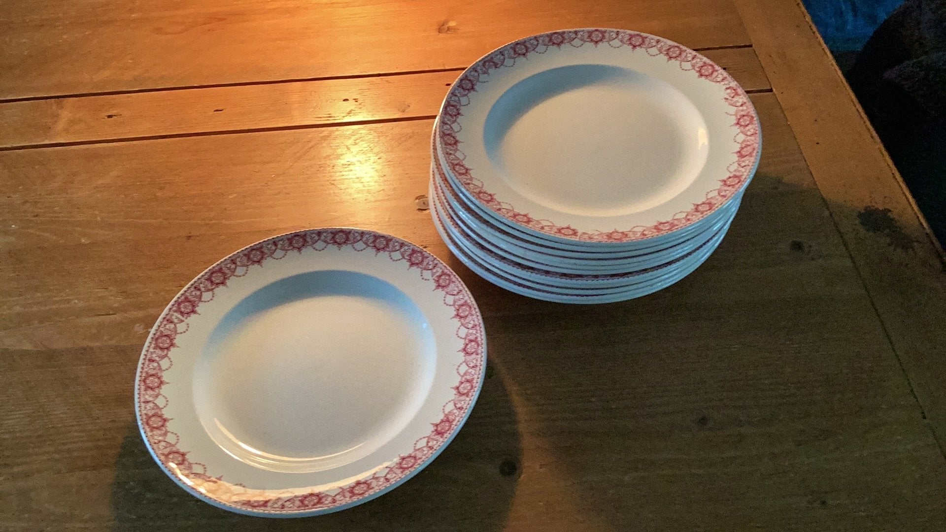 Twaalf borden Villeroy en Boch , Ramona dessin, Ophalen of Verzenden