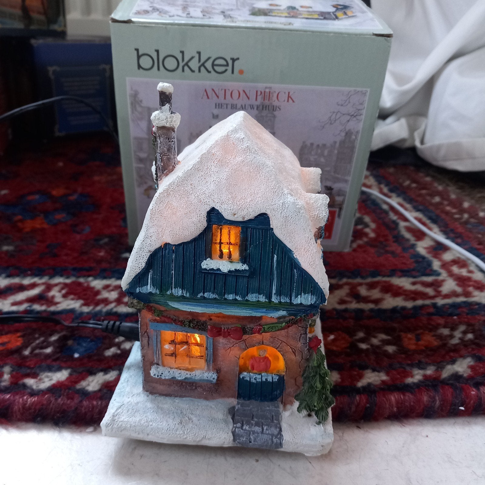 Kersthuisje Anton Pieck, Ophalen of Verzenden, Zo goed als nieuw