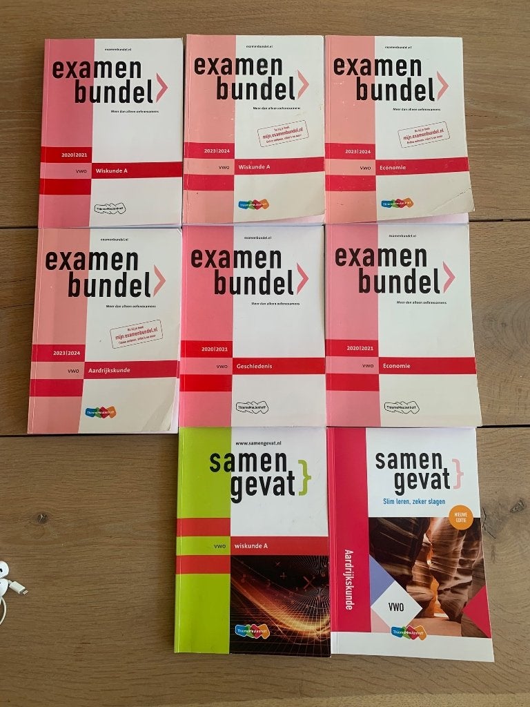 Examenbundels en samenvattingen VWO, Ophalen of Verzenden, Gelezen, VWO, Wiskunde A