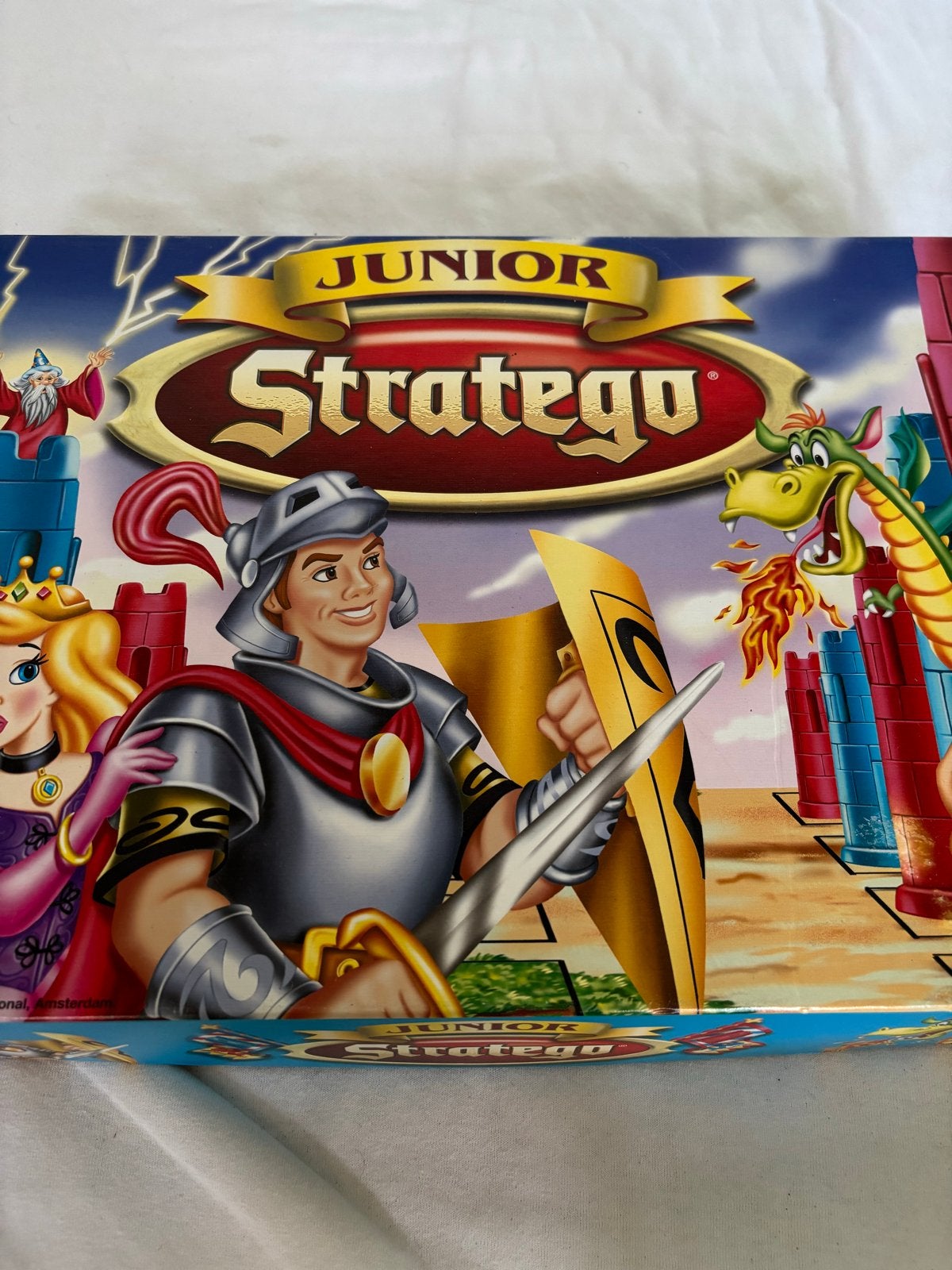 Stratego Junior Bordspel - Zo goed als nieuw, Een of twee spelers, Ophalen of Verzenden, Zo goed als nieuw
