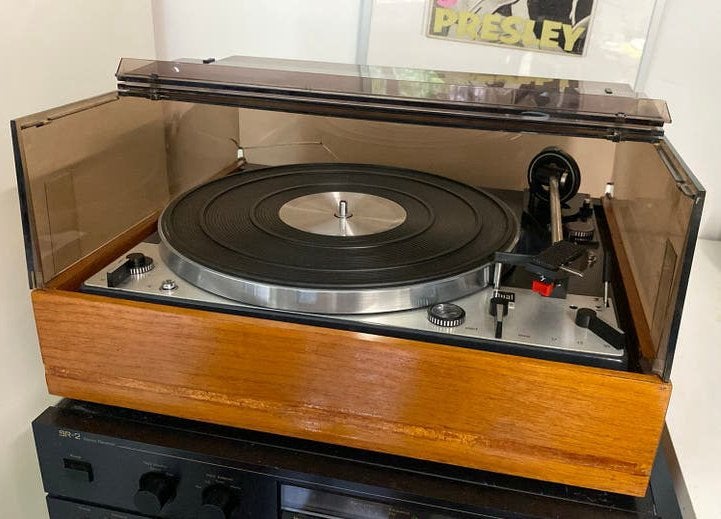 Dual 1229 gereviseerd, Shure M91GD element., Ophalen, Automatisch, Refurbished, Platenspeler