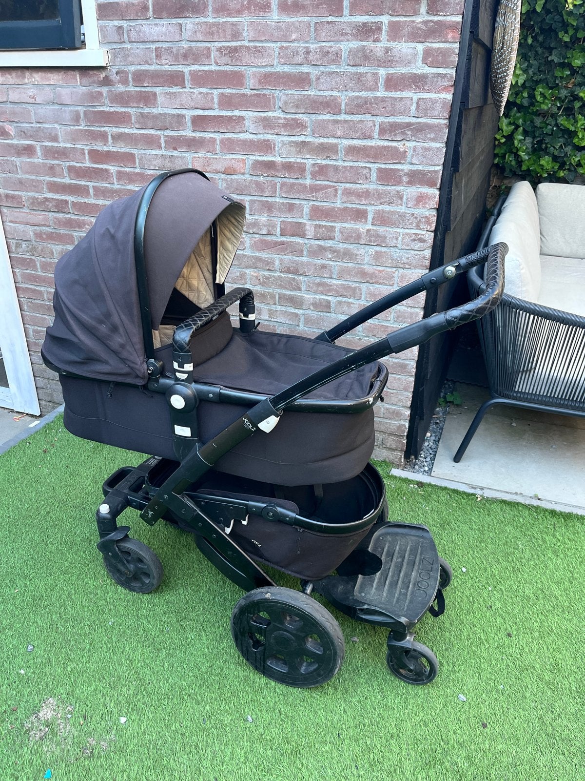 Joolz Geo Combiwagen met reiswieg en zitje, Gebruikt, Combiwagen, Met reiswieg, Ophalen