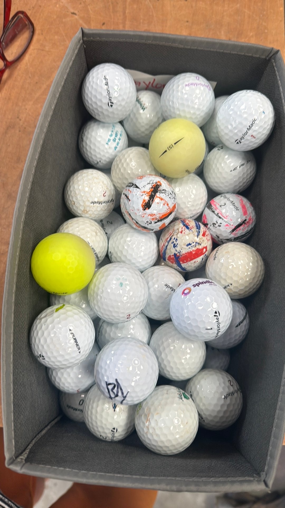 Taylormade mixed golfballen 50 stuks, Sport en Fitness, Golf, Ophalen of Verzenden, Gebruikt, Bal(len)