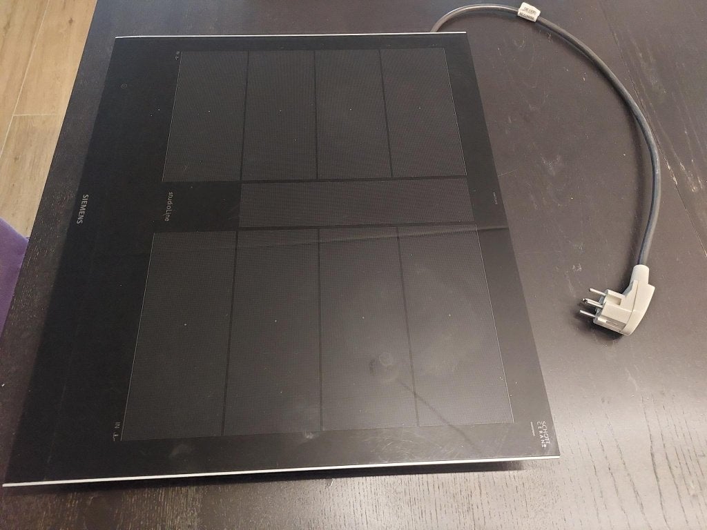 Siemens EX677LYC1E Inductiekookplaat met flexInductie, Ophalen, Gebruikt, 4 kookzones, Inbouw