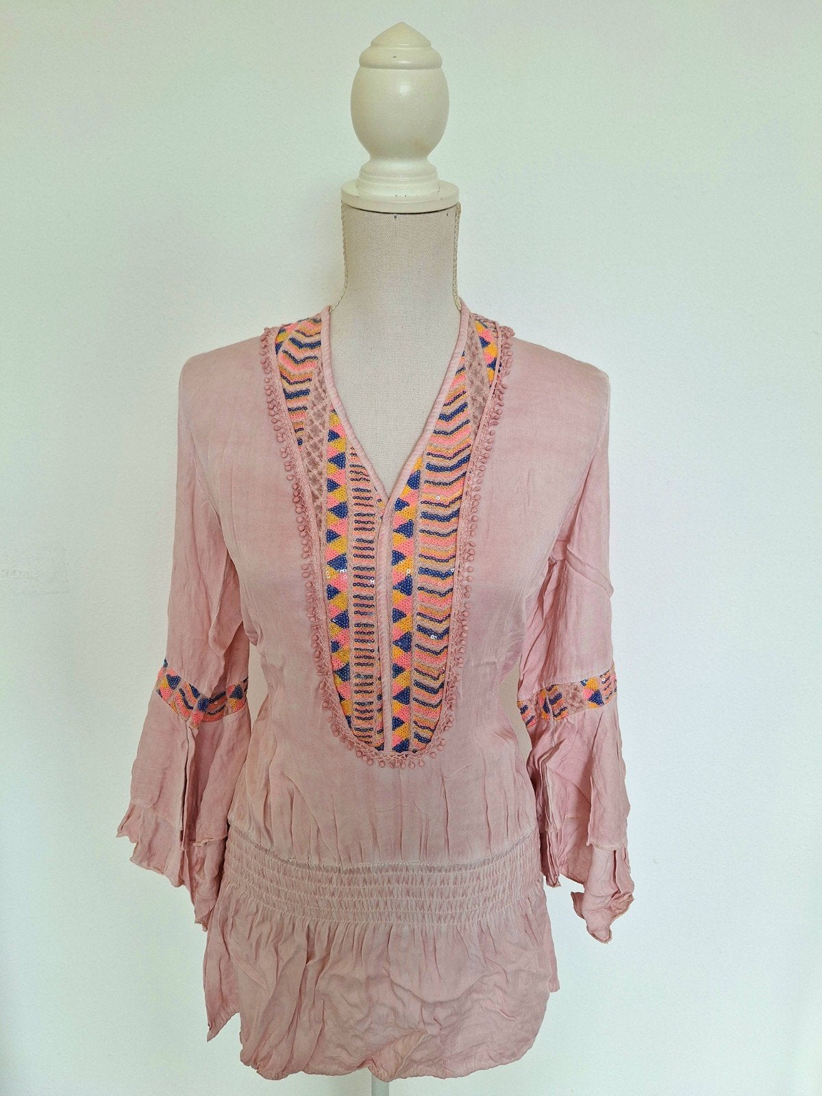 Ibiza Tuniek Maat One Size, Ophalen of Verzenden, Nieuw, Maat 38/40 (M), Roze